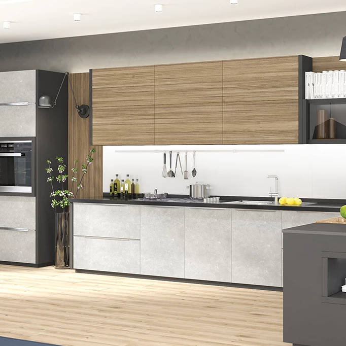 TRENDY ELEGAN RENK VE DOKULAR Mat Stone Gri